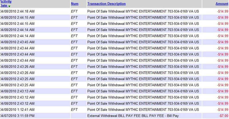 Illustration for article titled Warhammer Online Bug Results in More Than $300 Monthly Fees For Some